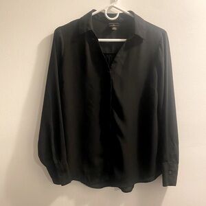 Worthington Classic Black Blouse